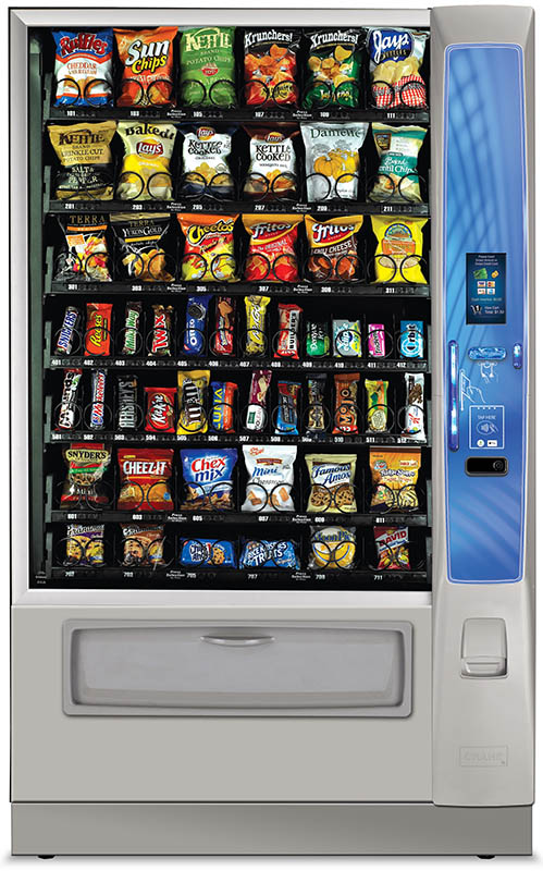 Crane Merchant Media Vending machine